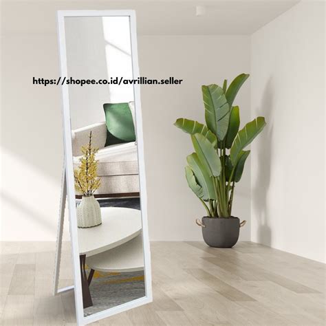 Jual Kaca Cermin Full Body Aesthetic Cermin Standing Mirror Dinding