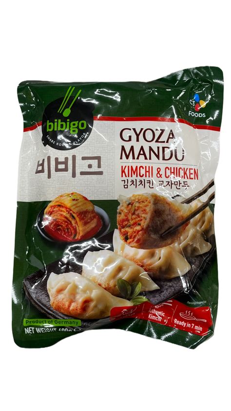 Bibigo Frozen Gyoza Mandu Kimchi Chicken 600g X 12 Asia Engros As