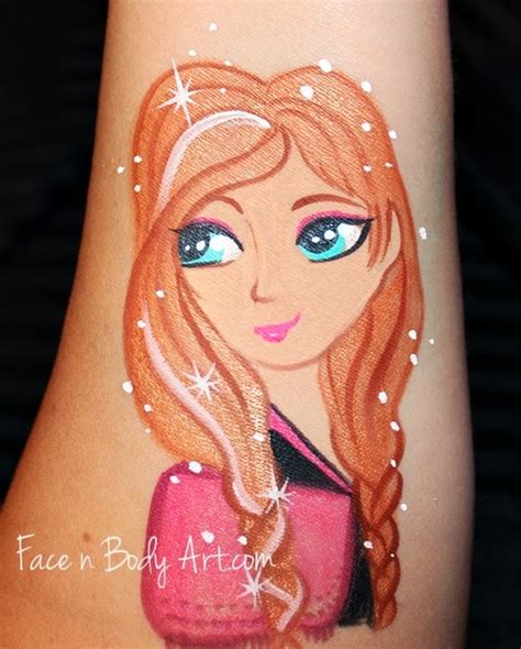 Shawna D Make Up Frozen Face Painting Designs