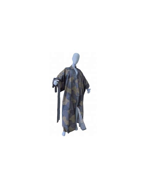 Yukata Kumo Tori Komon Homme