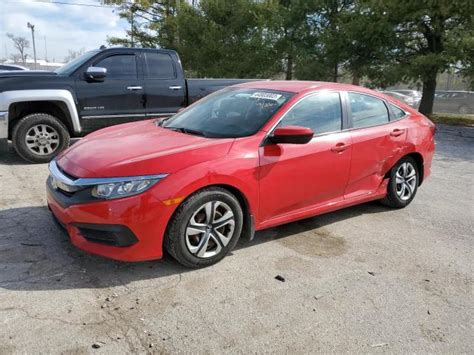 2016 HONDA CIVIC LX For Sale KY LEXINGTON EAST Mon Jul 10 2023