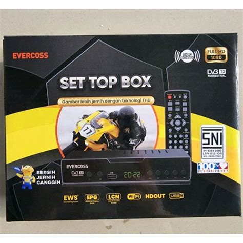 Jual Evercross Set Top Box Pro TV Digital Receiver Full HD STB