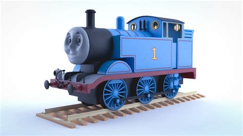 Thomas Train 3D model 3D printable | CGTrader