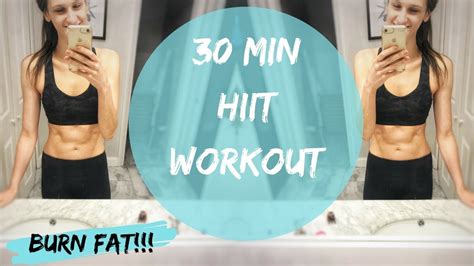 30 Min Hiit Cardio Workout Youtube