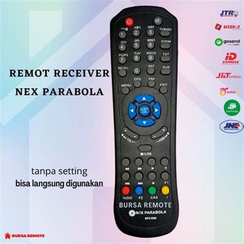 Remote Receiver All Nex Parabola Matrix Burger S2 Siap Pakai Tanpa