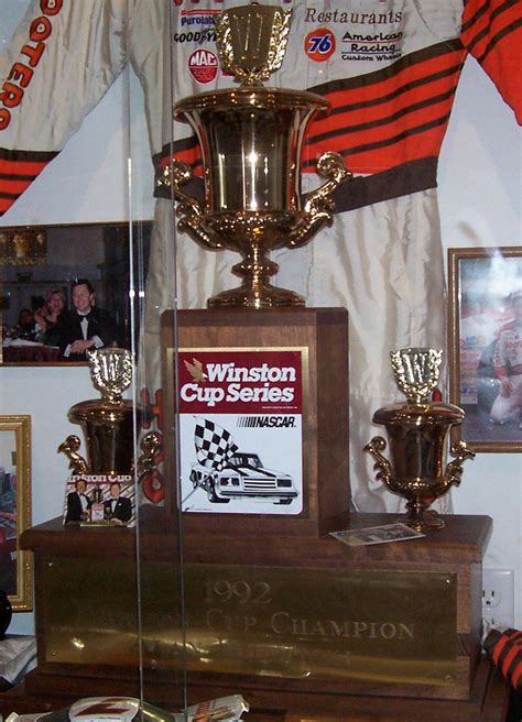 1992 NASCAR Winston Cup Trophy | Taken at Kulwicki's trophy. | Flickr