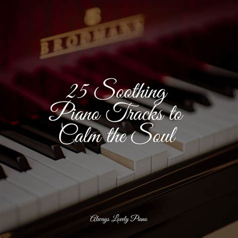 Soothing Piano Tracks To Calm The Soul Album By Easy Listening