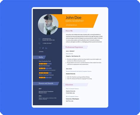 Free AI resume builder for creating visually rich resumes easily