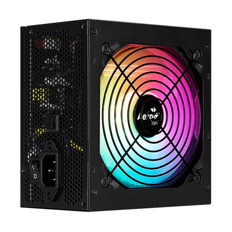 Fuente Certificada Aerocool Dorado W Plus Gold Argb Gaming Full