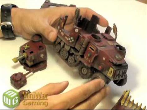 Warhammer 40k Ork Battle Wagon Color Scheme YouTube