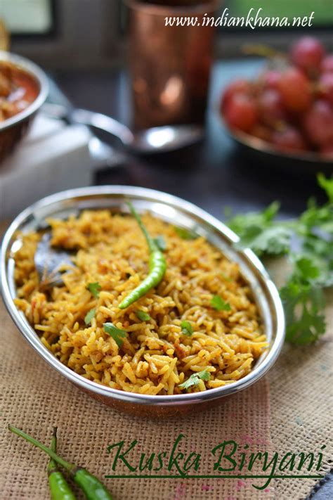 Kuska Biryani Khuska Rice Plain Biryani Rice Recipe Indian Khana