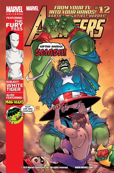 Marvel Universe Avengers Earth S Mightiest Heroes Comic