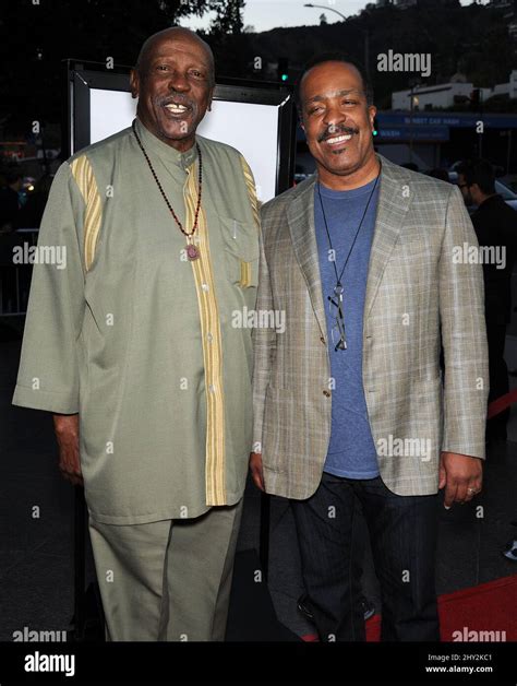 Lou Gossett Jr & Robert Gossett attending the "12 Years A Slave" screening held at Director ...