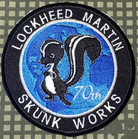 Usaf Lockheed Martin Skunk Works Th Anniversary Patch Inches