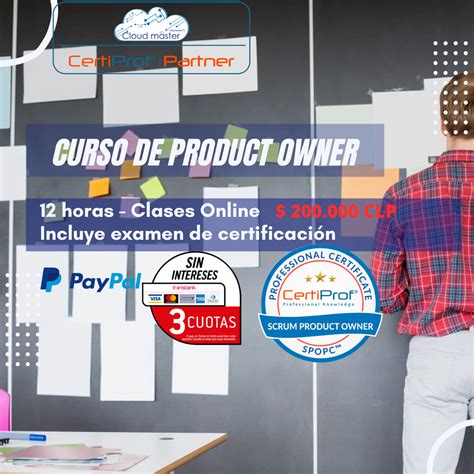 Curso De Scrum Product Owner Incluye Examen De Certificaci N