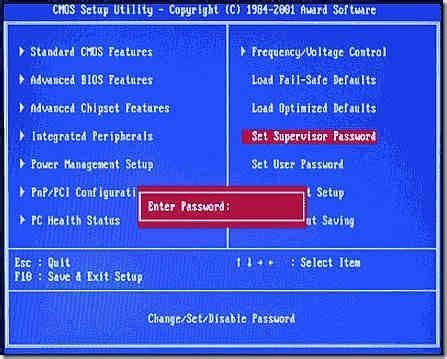Set BIOS Password ITProStuff For IT Services