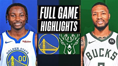 Warriors Vs Bucks Full Game Highlights March 05 2024 202324 Nba