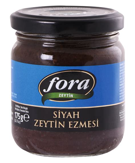 Fora Sade Siyah Zeytin Ezmesi G Macroonline