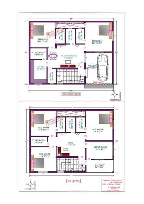 44x33 Affordable House Design Dk Home Designx