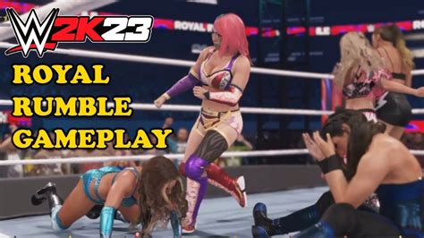 30 Women Royal Rumble Match Gameplay WWE 2K23 YouTube