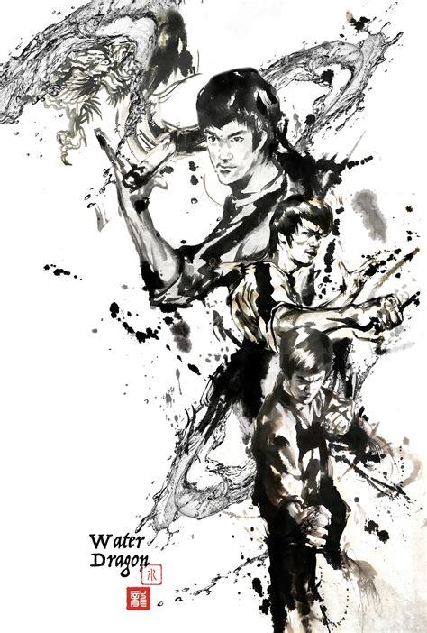 ESPN Bruce Lee: Be Water movie poster | Behance