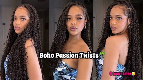 BOHO PASSION TWISTS EASY STEP BY STEP TUTORIAL YouTube