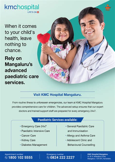 Kmc Hospital Mangalore Pediatrics Services Daijiworld