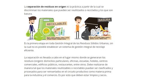 4°rincón De Ciencias Naturales ¿separar Basura¿qué Son Los Residuos