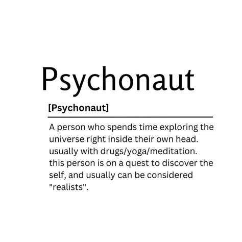 Psychonaut Dictionary Definition Kaigozen Digital Art Ai Humor