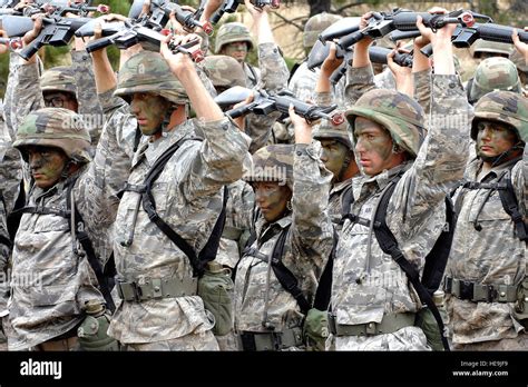 Us Air Force Academy Basic Cadets Prepare To Participate In Operation