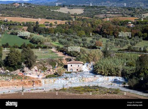 Cascate del Mulino, Saturnia, Tuscany, Italy Stock Photo - Alamy