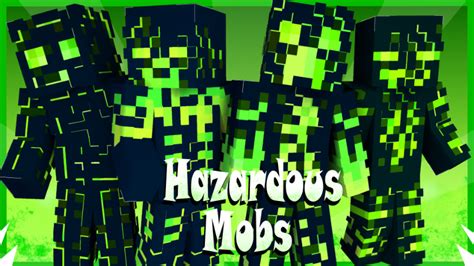 Hazardous Mobs By Pixelationz Studios Minecraft Skin Pack Minecraft