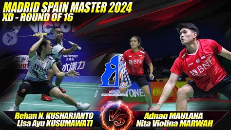 Rehan Lisa Ina Vs Adnan Maulana Nita Violina Marwah Ina Spain