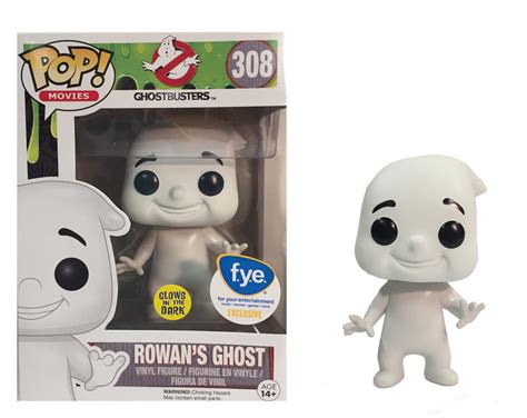 Pop! Movies Ghostbusters (2016) Vinyl Figure Rowan's Ghost (Glows in ...