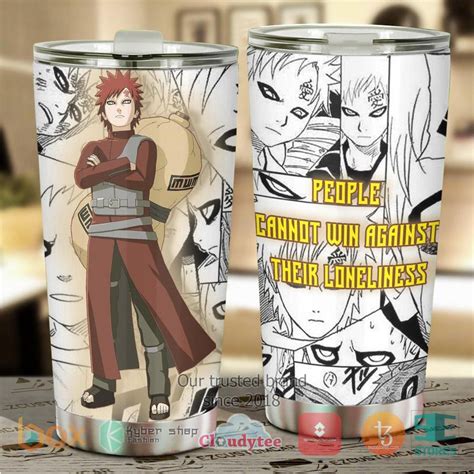 Gaara Naruto Anime Tumbler Express Your Unique Style With Boxboxshirt