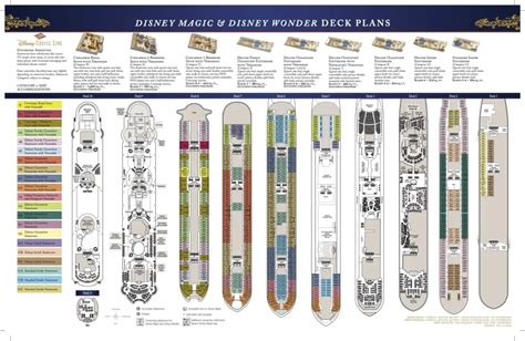 Disney Magic Full Deck Plans WDW Magazine