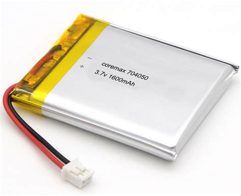 Rechargeable Li Polymer Battery LP704050 704050 1600mAh 3 7v