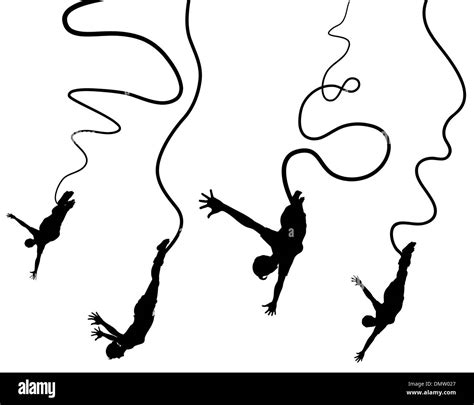 Bungee Jump Cut Out Stock Images Pictures Alamy