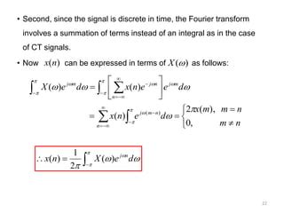 Fourier Analysis Of Signals And Systems Ppt