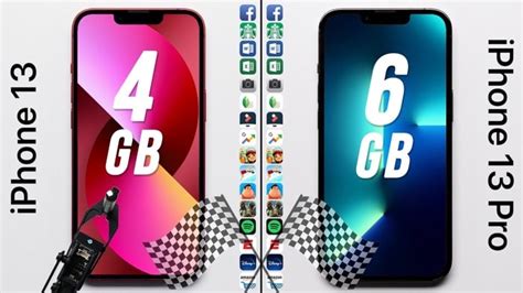 Speed Test: iPhone 13 vs iPhone 13 Pro - Geeky Gadgets