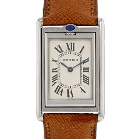 Orologio Da Polso Cartier Tank Basculante Collector Square