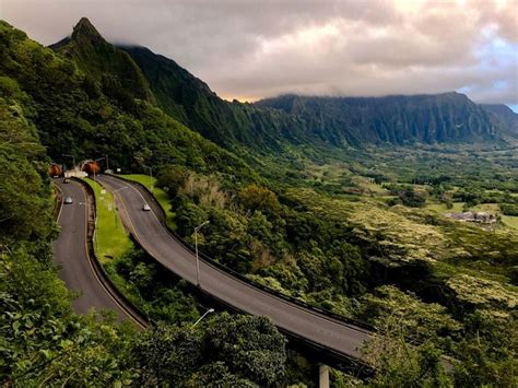 Pali Highway Hawaii Big Island Hawaiian Islands