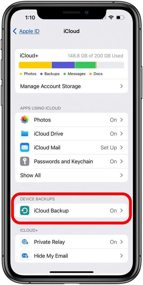 C Mo Hacer Una Copia De Seguridad De Su Iphone En Icloud