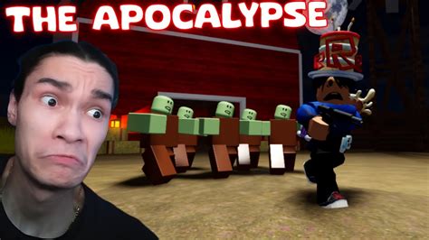 SURVIVING A HORDE OF ZOMBIE APOCALYPSE Roblox The Apocalypse YouTube