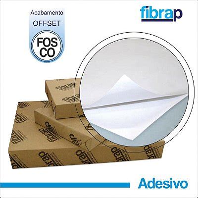 Papel Offset G M Pacote Fls Fibrap Sua Distribuidora De