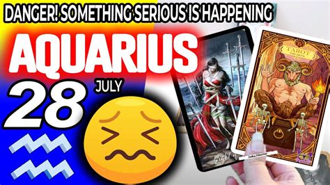 Aquarius Danger Something Serious Is Happening Horoscope For