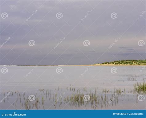 High Tide on Holkham Beach stock photo. Image of bright - 98561368