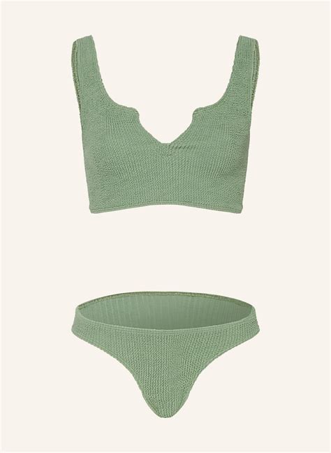 Sorbet Island Bustier Bikini Nyxia In Mint