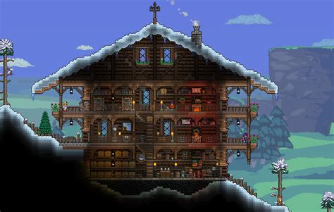 My Alpine Cabin Base Terraria Terrarium Base Terrarium Terraria