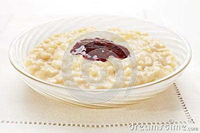 Rice Pudding With Jam Stock Photos - Image: 25440093